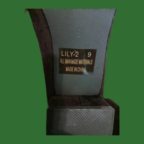 Beston pointed  toe pump chunky heel studs deco size 9 - Picture 10 of 11